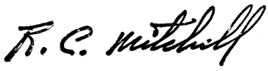 RCMitchell-signature