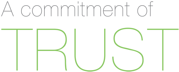 a commitment of trust